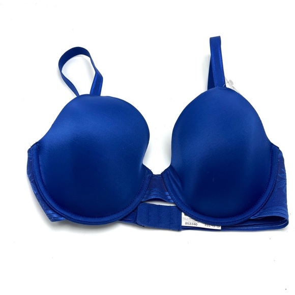 Wacoal Net Effect Underwire Bra 32D Blue T-Shirt Bra - Picture 3 of 8
